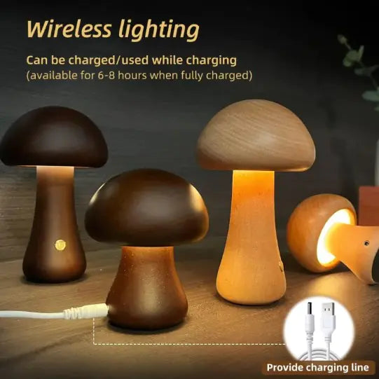 Mushroom Table Lamp – Warm & Enchanting Glow