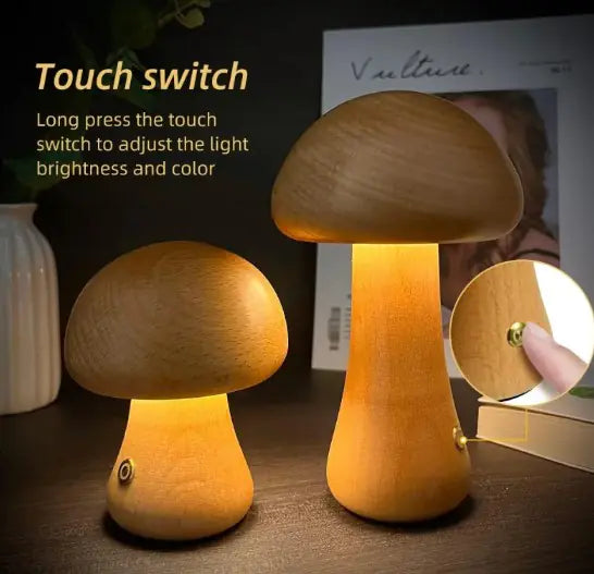 Mushroom Table Lamp – Warm & Enchanting Glow