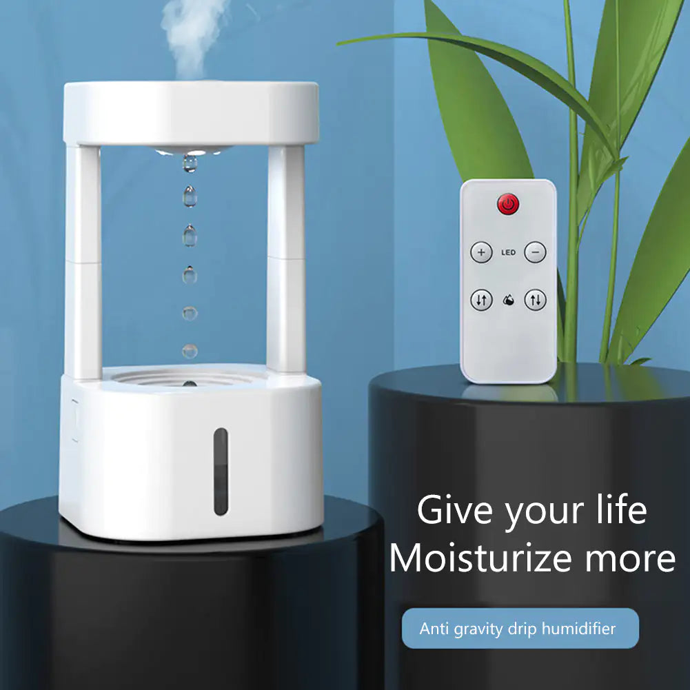 Anti-Gravity Water Drop Humidifier – Breathe & Relax