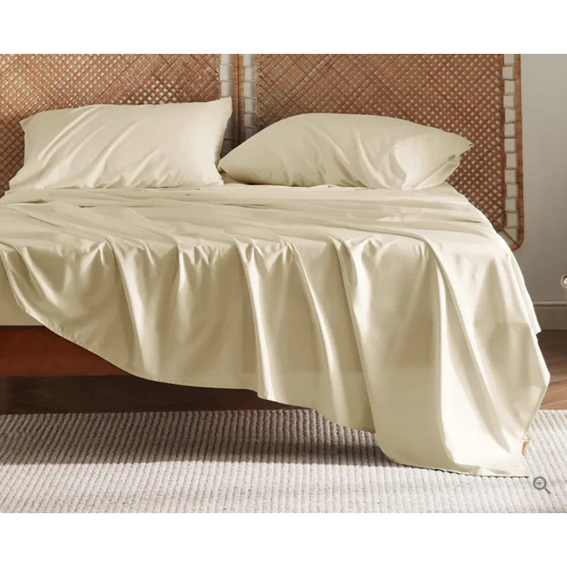 Bamboo Fiber Bed Sheet Set – Cool & Sustainable Comfort