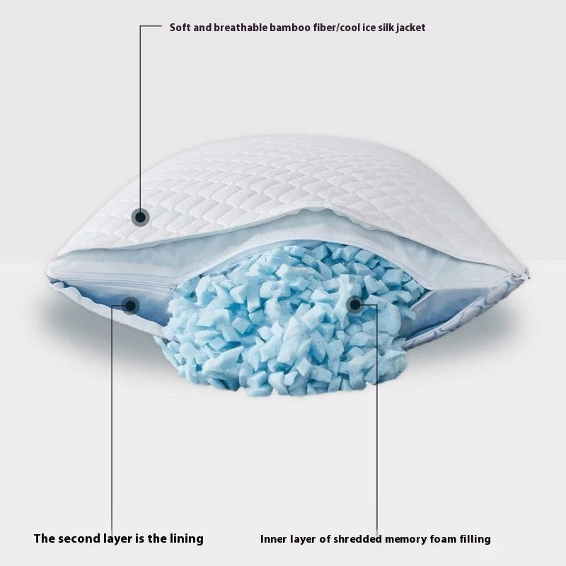 Memory Foam Pillow – Custom Comfort & Support