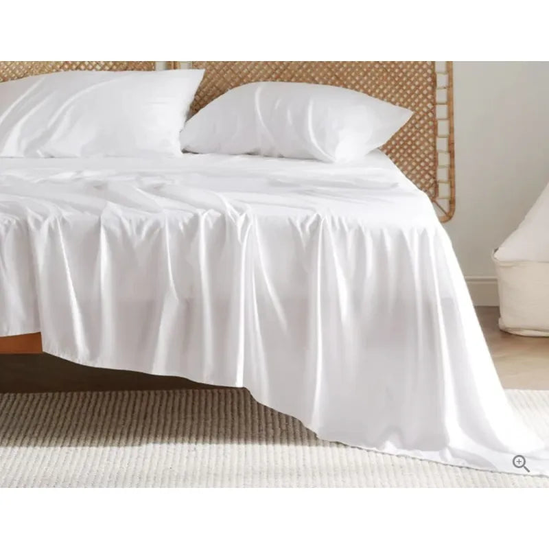 Bamboo Fiber Bed Sheet Set – Cool & Sustainable Comfort