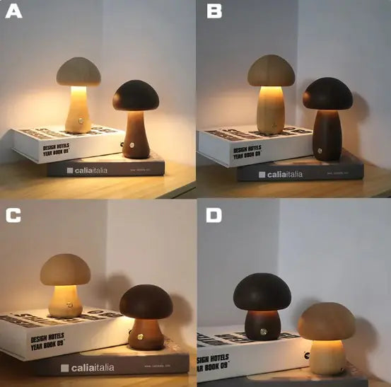 Mushroom Table Lamp – Warm & Enchanting Glow