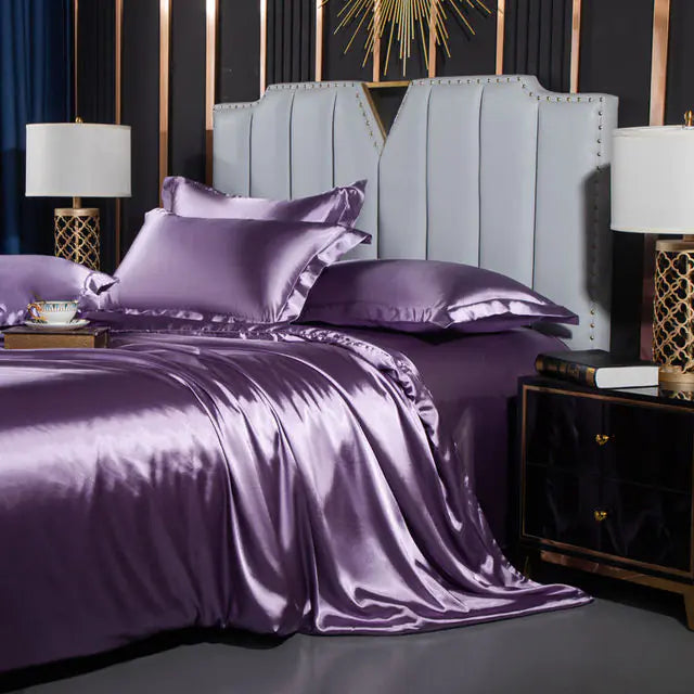 Nordic Mulberry Silk Bedding Set – Pure Luxury & Comfort