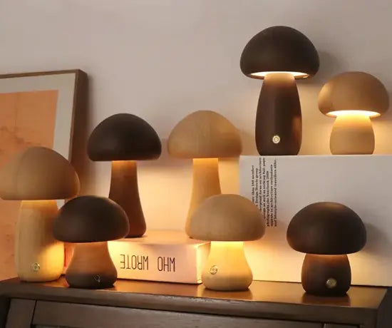 Mushroom Table Lamp – Warm & Enchanting Glow