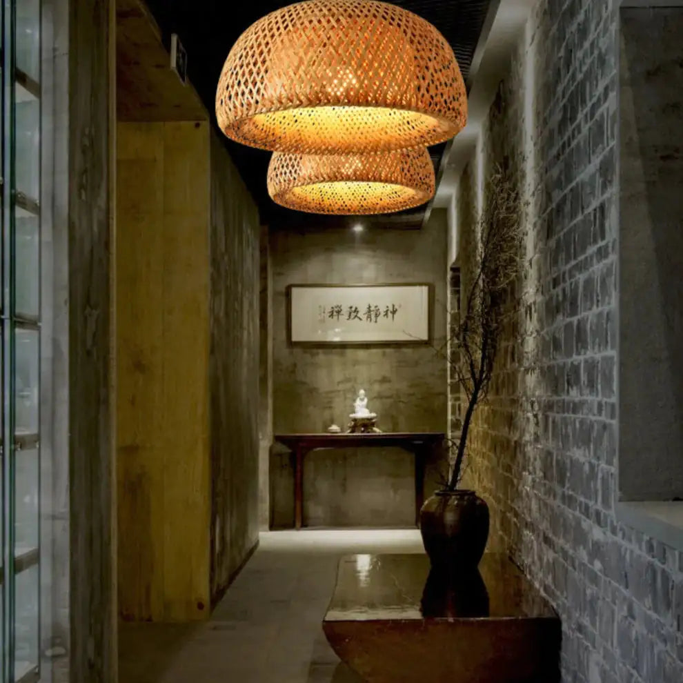 Kuma Bamboo Lamp – Warmth & Tranquility