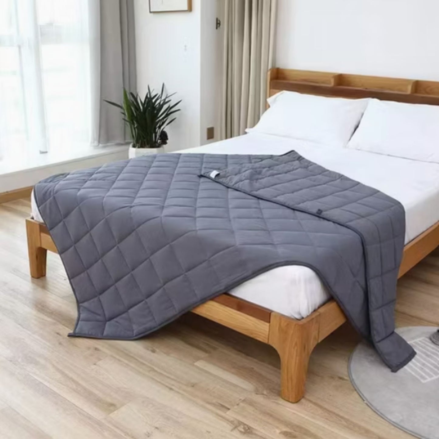 Cooling Weighted Blanket – Calm, Cool & Restorative Sleep