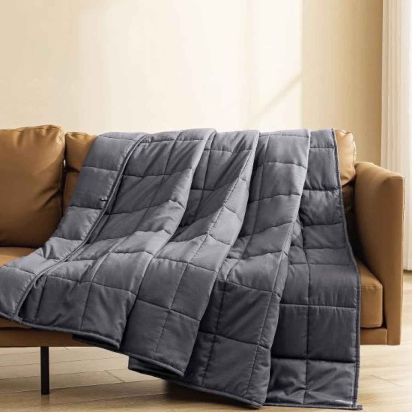 Cooling Weighted Blanket – Calm, Cool & Restorative Sleep