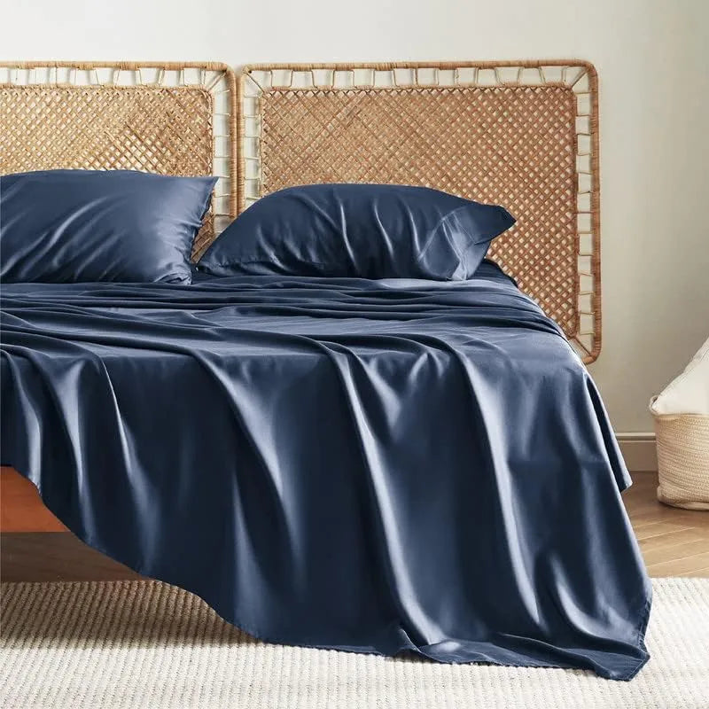 Bamboo Fiber Bed Sheet Set – Cool & Sustainable Comfort