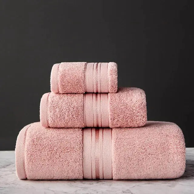 Egyptian Cotton Bath Towel Set