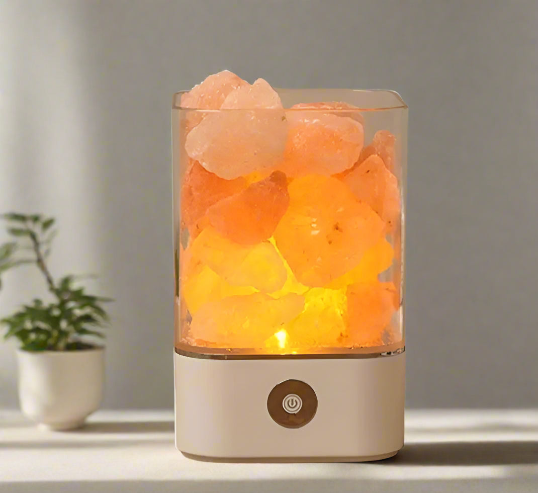 Crystal Himalayan Salt Lamp – Purify & Illuminate