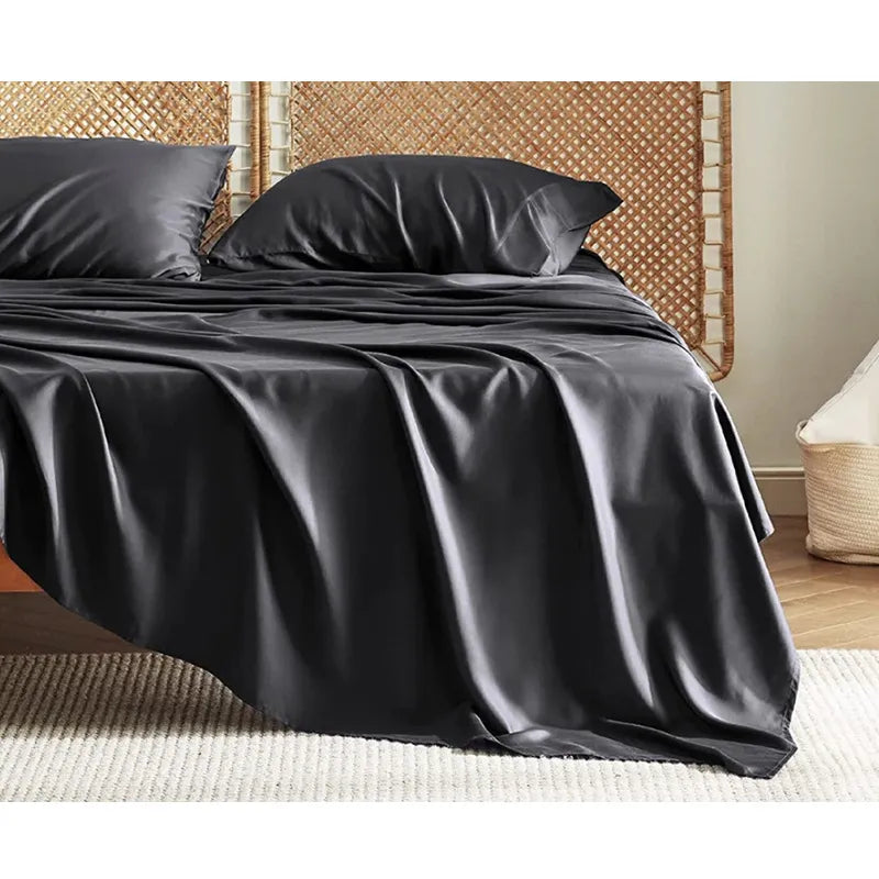 Bamboo Fiber Bed Sheet Set – Cool & Sustainable Comfort