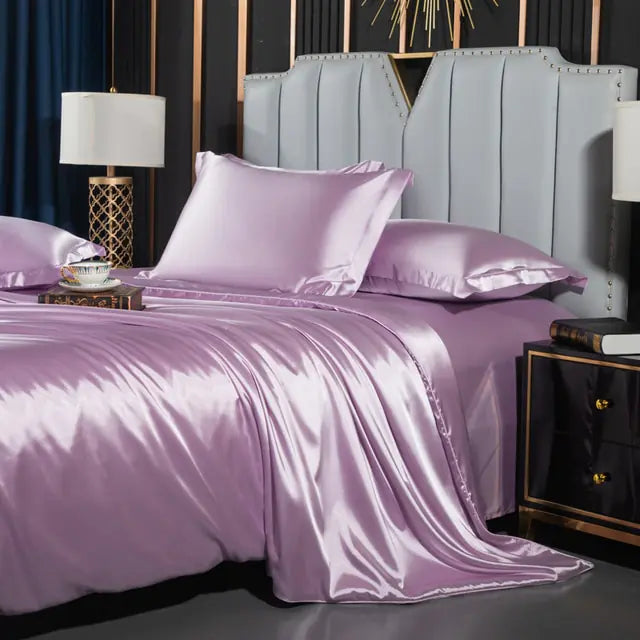 Nordic Mulberry Silk Bedding Set – Pure Luxury & Comfort