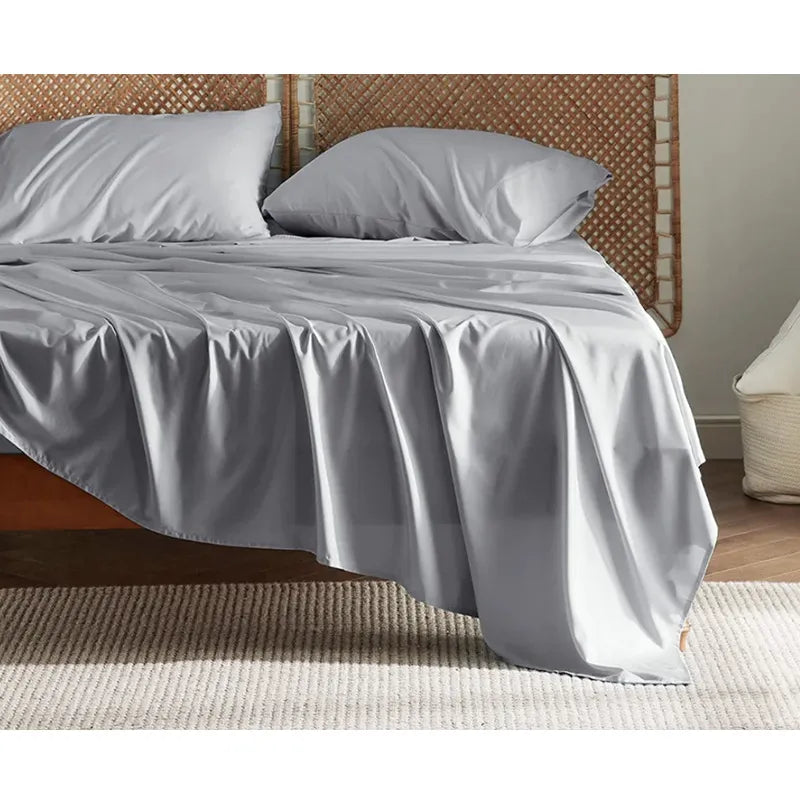 Bamboo Fiber Bed Sheet Set – Cool & Sustainable Comfort