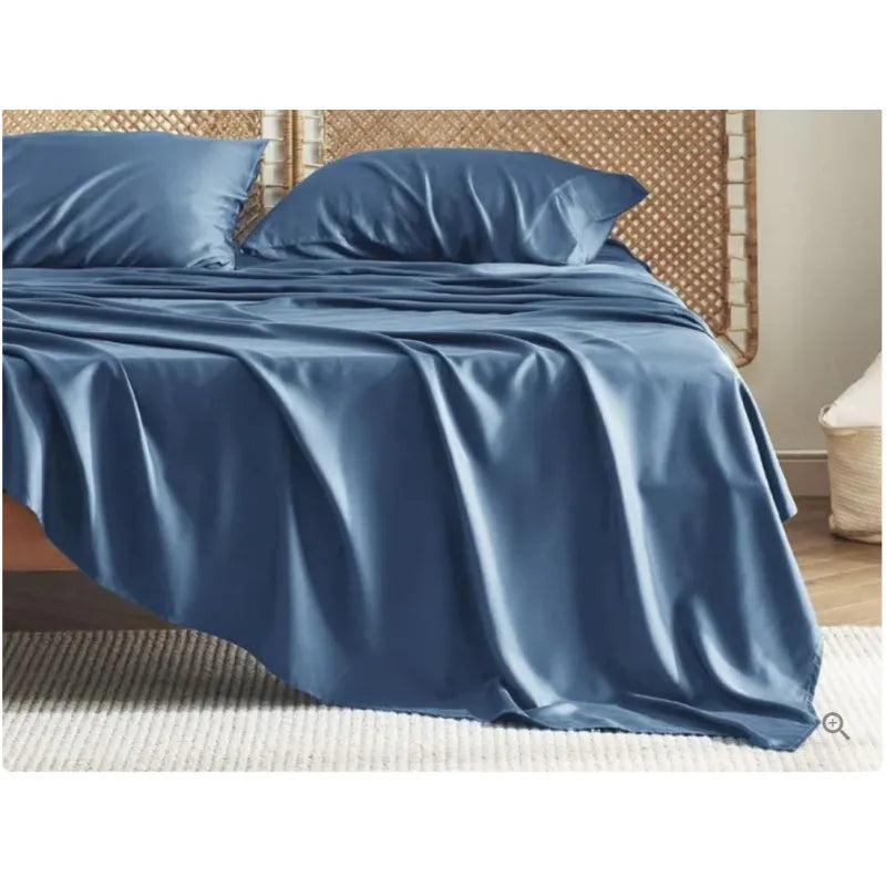 Bamboo Fiber Bed Sheet Set – Cool & Sustainable Comfort